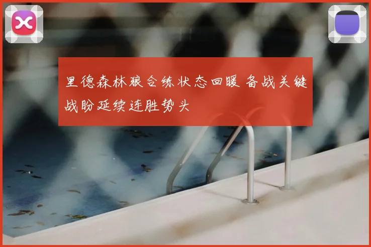 里德森林狼合练状态回暖 备战关键战盼延续连胜势头